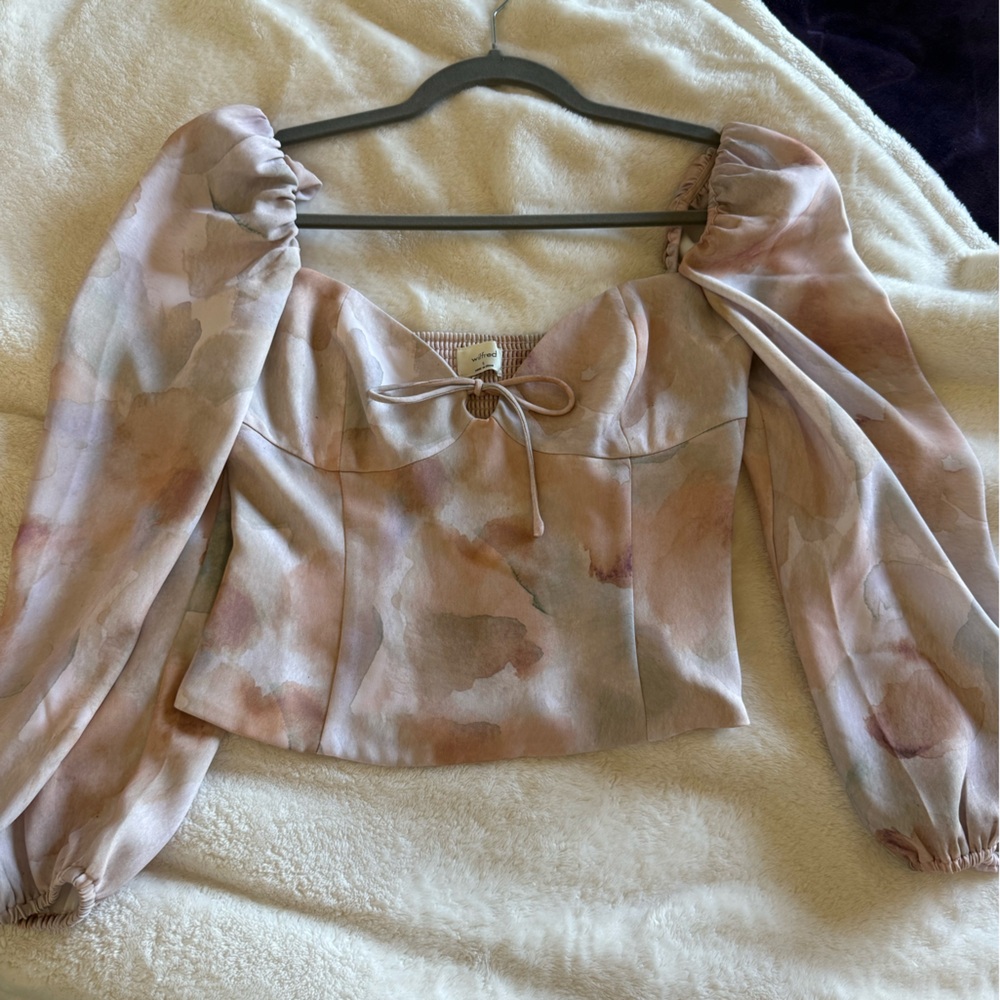 Aritzia Wilfred Novella Top